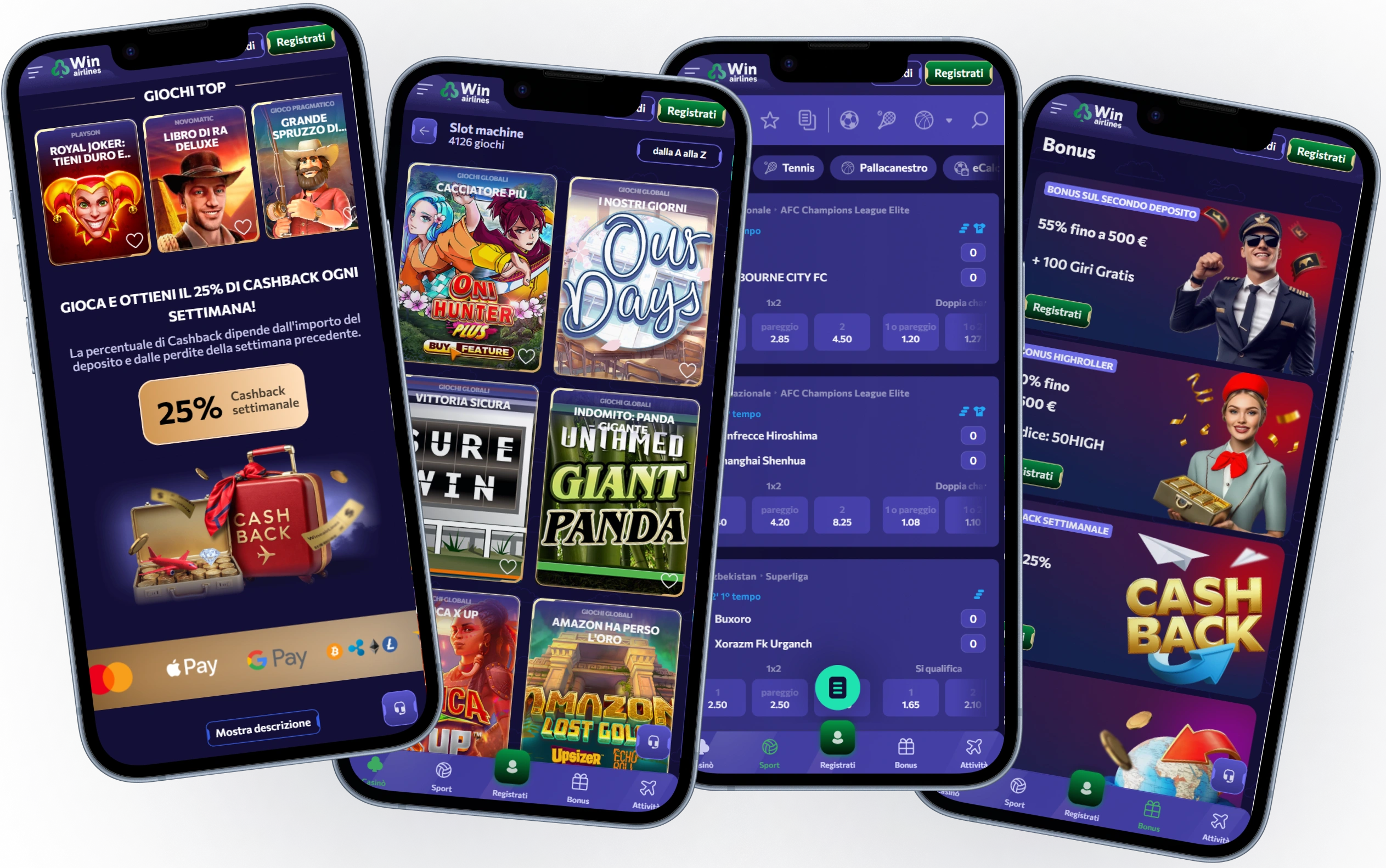 Winairlines Casino: App e Uso Mobile